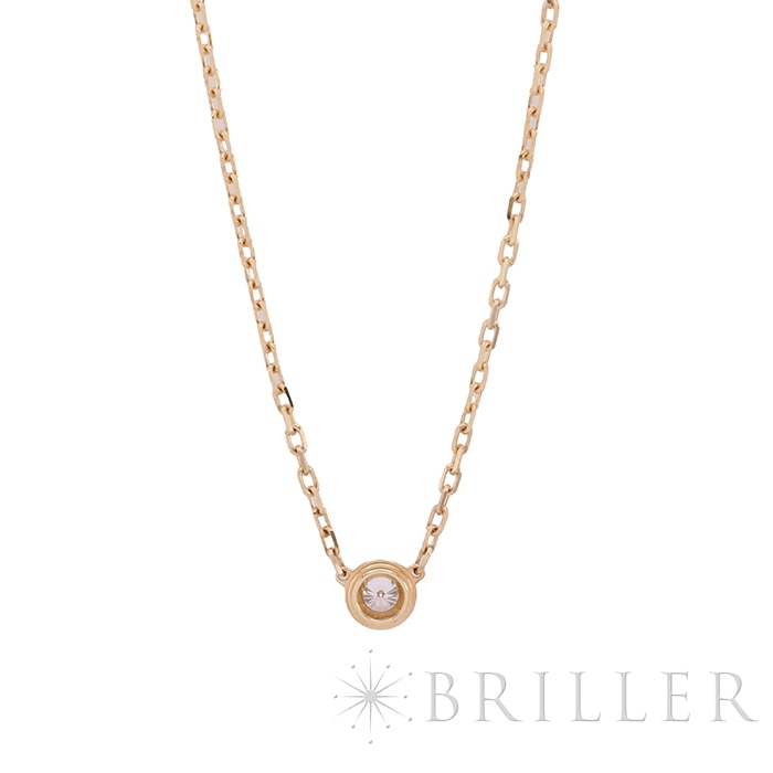 CARTIER カルティエ ダムール ダムールペンダント ブリリアントカット ダイヤモンド スモールモデル YG 1