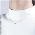 CARTIER カルティエ ダムール ダムールペンダント ブリリアントカット ダイヤモンド スモールモデル YG 14