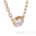 CARTIER カルティエ ダムール ダムールペンダント ブリリアントカット ダイヤモンド スモールモデル YG 3