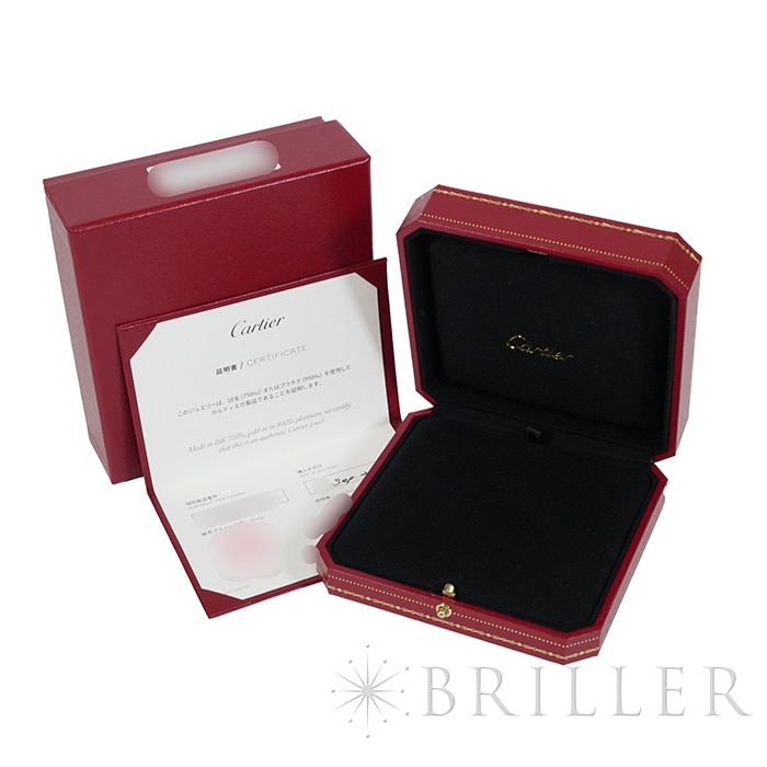 CARTIER カルティエ ダムール ダムールペンダント ブリリアントカット ダイヤモンド スモールモデル YG 6
