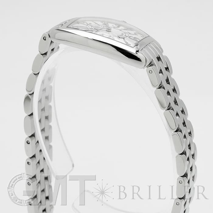 FRANCK MULLER フランク・ミュラー トノーカーべックス 1752QZ シルバー レリーフ 16