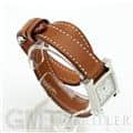 HERMES エルメス Hウォッチ HH1.110.131/VB341SS ミニ ドゥブルトゥール ナチュラルブラウン 13