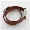 HERMES エルメス Hウォッチ HH1.110.131/VB341SS ミニ ドゥブルトゥール ナチュラルブラウン 19