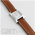 HERMES エルメス Hウォッチ HH1.110.131/VB341SS ミニ ドゥブルトゥール ナチュラルブラウン 22