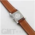 HERMES エルメス Hウォッチ HH1.110.131/VB341SS ミニ ドゥブルトゥール ナチュラルブラウン 23