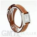 HERMES エルメス Hウォッチ HH1.110.131/VB341SS ミニ ドゥブルトゥール ナチュラルブラウン 3