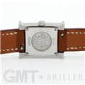 HERMES エルメス Hウォッチ HH1.110.131/VB341SS ミニ ドゥブルトゥール ナチュラルブラウン 4