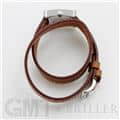 HERMES エルメス Hウォッチ HH1.110.131/VB341SS ミニ ドゥブルトゥール ナチュラルブラウン 7