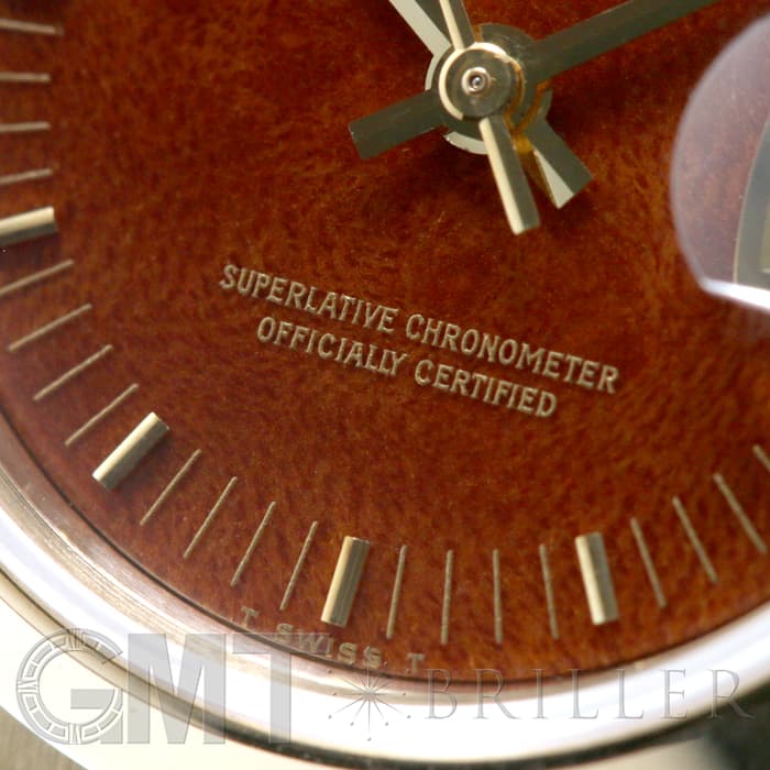 ROLEX ロレックス デイトジャスト 69168 ウッドダイヤル 10