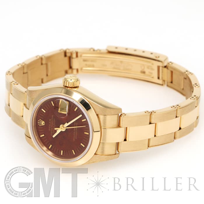 ROLEX ロレックス デイトジャスト 69168 ウッドダイヤル 7