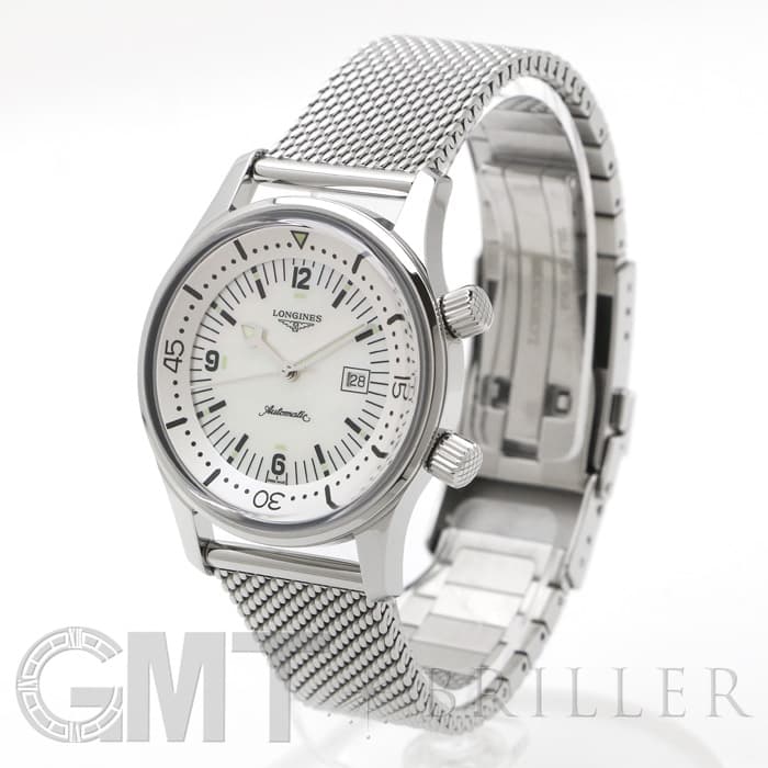 LONGINES ロンジン ヘリテージ レジェンド ダイバー メッシュブレス L3.374.4.80.6 MOP 11