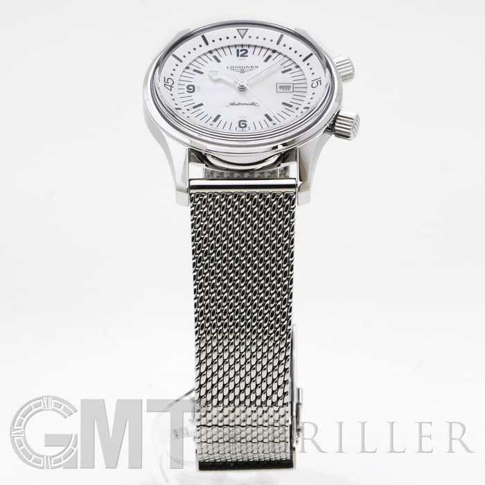 LONGINES ロンジン ヘリテージ レジェンド ダイバー メッシュブレス L3.374.4.80.6 MOP 12