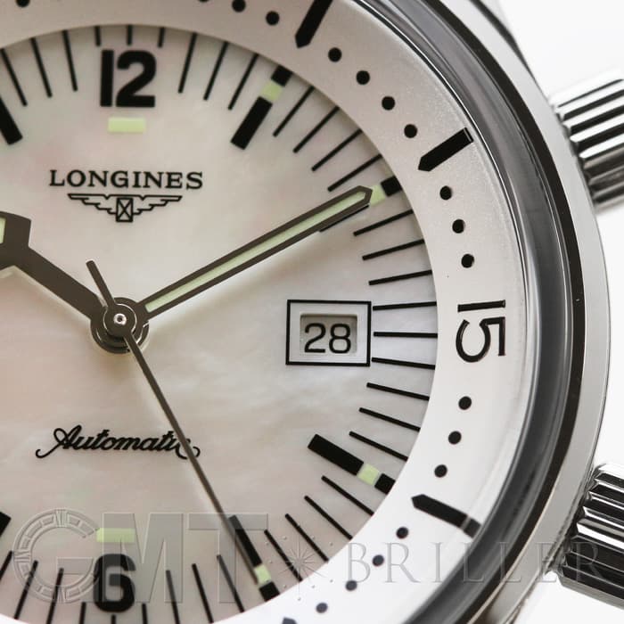 LONGINES ロンジン ヘリテージ レジェンド ダイバー メッシュブレス L3.374.4.80.6 MOP 6