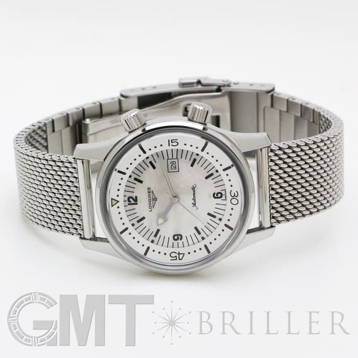 LONGINES ロンジン ヘリテージ レジェンド ダイバー メッシュブレス L3.374.4.80.6 MOP 8