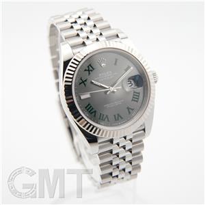 ROLEX ロレックス デイトジャスト 41 126334 スレートローマ ジュビリーブレスレット