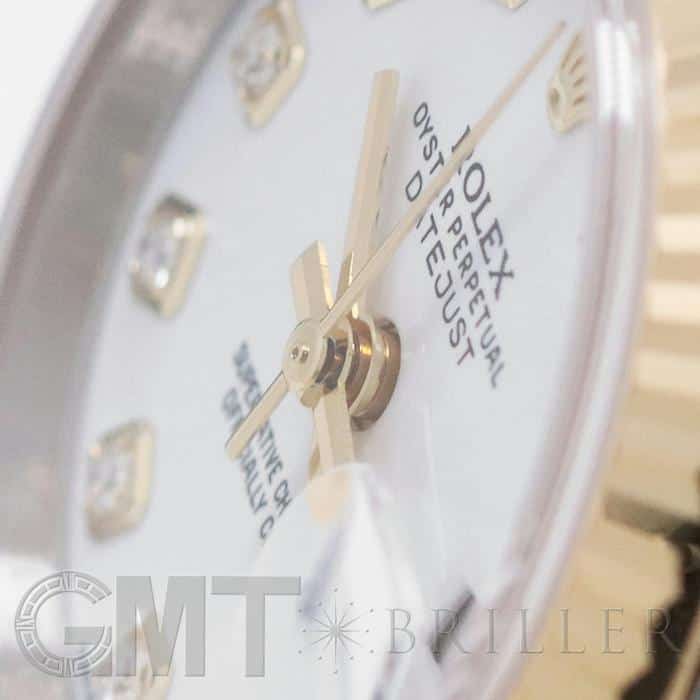 ROLEX ロレックス デイトジャスト 179173G ホワイト 18