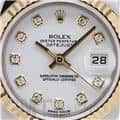 ROLEX ロレックス デイトジャスト 179173G ホワイト 8