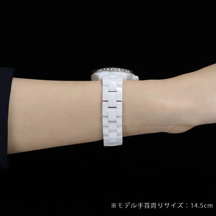 CHANEL シャネル J12 ホワイトセラミック 33ｍｍ H5698 26