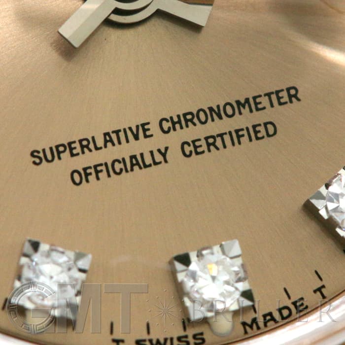ROLEX ロレックス デイトジャスト 69179GBIC ピンク トリドール 12