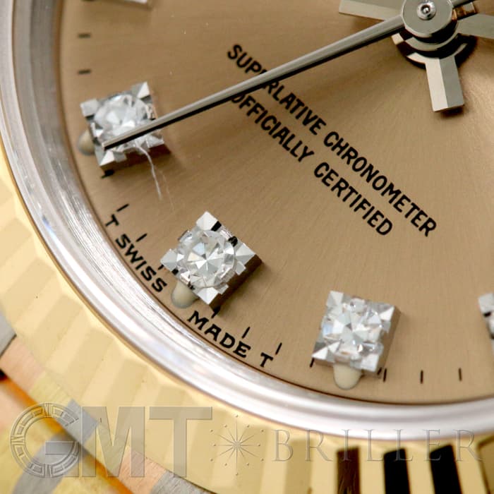 ROLEX ロレックス デイトジャスト 69179GBIC ピンク トリドール 14