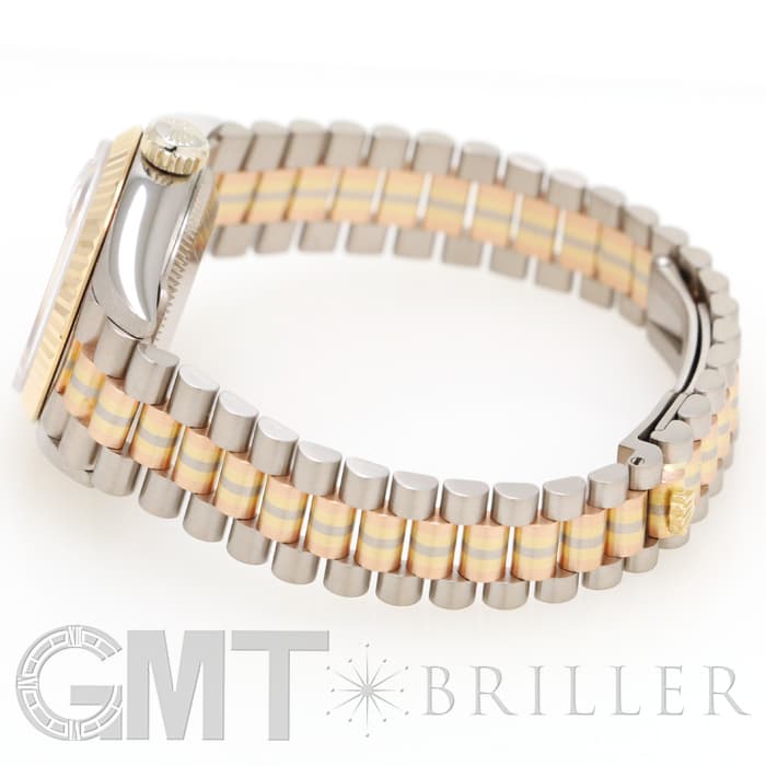 ROLEX ロレックス デイトジャスト 69179GBIC ピンク トリドール 15