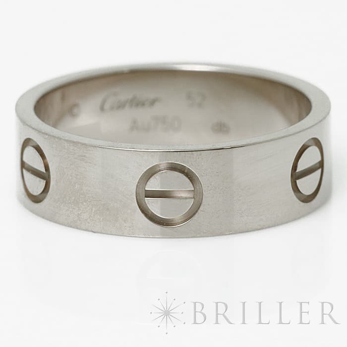 新品)CARTIER カルティエ ラブ リング クラシックモデル ホワイト 