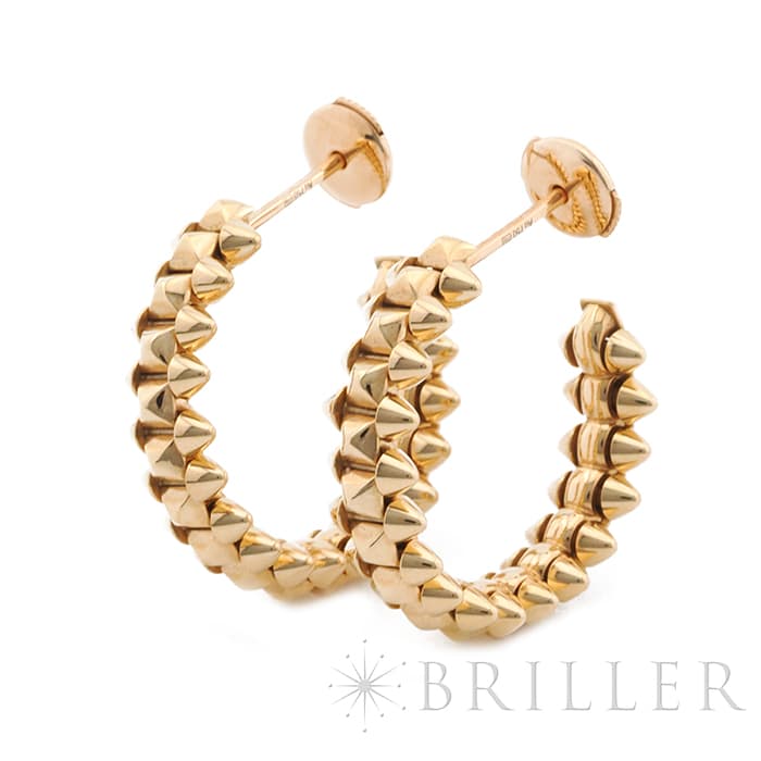 CARTIER カルティエ クラッシュ ドゥ カルティエ イヤリング SM ピンクゴールド B8301415 9