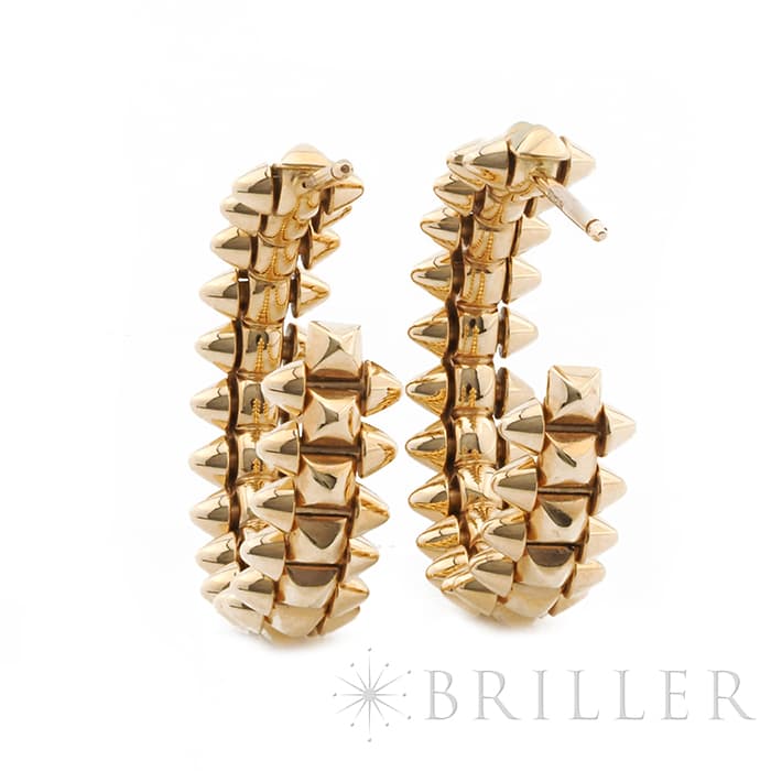 CARTIER カルティエ クラッシュ ドゥ カルティエ イヤリング SM ピンクゴールド B8301415 1