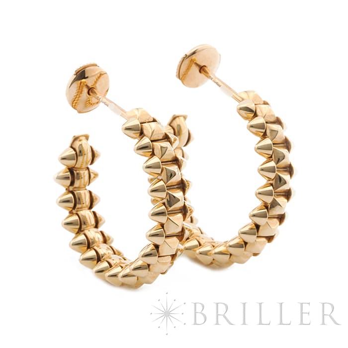 CARTIER カルティエ クラッシュ ドゥ カルティエ イヤリング SM ピンクゴールド B8301415 5