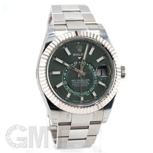 ROLEX ロレックス スカイドゥエラー 336934 ミントグリーン オイスターブレスレット