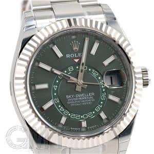 ROLEX ロレックス スカイドゥエラー 336934 ミントグリーン オイスターブレスレット