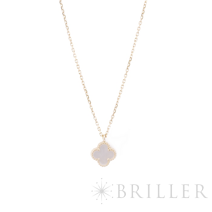 Van Cleef & Arpels ヴァン クリーフ&アーペル アルハンブラ スウィート アルハンブラ ペンダント イエローゴールド マザーオブパール VCARF69100 メイン