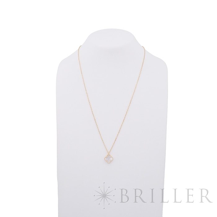 Van Cleef & Arpels ヴァン クリーフ&アーペル アルハンブラ スウィート アルハンブラ ペンダント イエローゴールド マザーオブパール VCARF69100 13