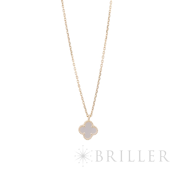 Van Cleef & Arpels ヴァン クリーフ&アーペル アルハンブラ スウィート アルハンブラ ペンダント イエローゴールド マザーオブパール VCARF69100 1