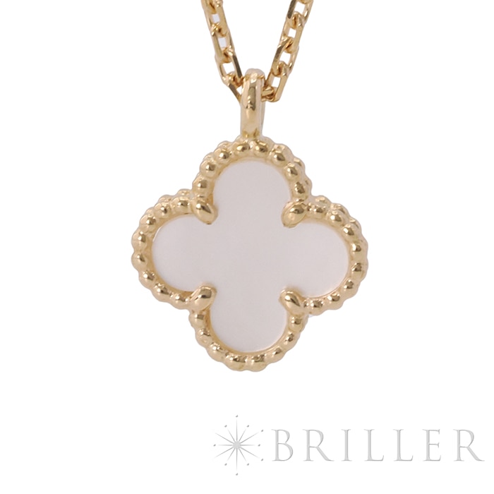 Van Cleef & Arpels ヴァン クリーフ&アーペル アルハンブラ スウィート アルハンブラ ペンダント イエローゴールド マザーオブパール VCARF69100 3
