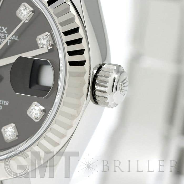ROLEX ロレックス デイトジャスト 28 279174G ダークロジウム 10Pダイヤ 9