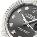 ROLEX ロレックス デイトジャスト 28 279174G ダークロジウム 10Pダイヤ 17