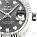 ROLEX ロレックス デイトジャスト 28 279174G ダークロジウム 10Pダイヤ 18