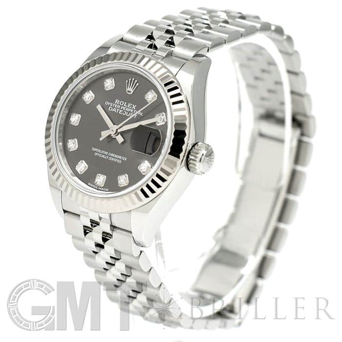 ROLEX ロレックス デイトジャスト 28 279174G ダークロジウム 10Pダイヤ 1