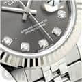 ROLEX ロレックス デイトジャスト 28 279174G ダークロジウム 10Pダイヤ 19