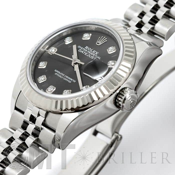 ROLEX ロレックス デイトジャスト 28 279174G ダークロジウム 10Pダイヤ 20