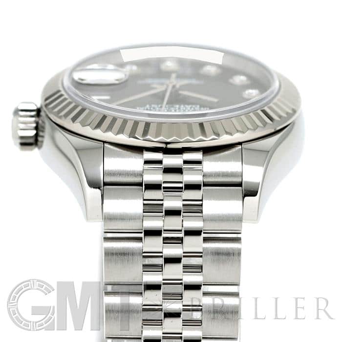 ROLEX ロレックス デイトジャスト 28 279174G ダークロジウム 10Pダイヤ 21