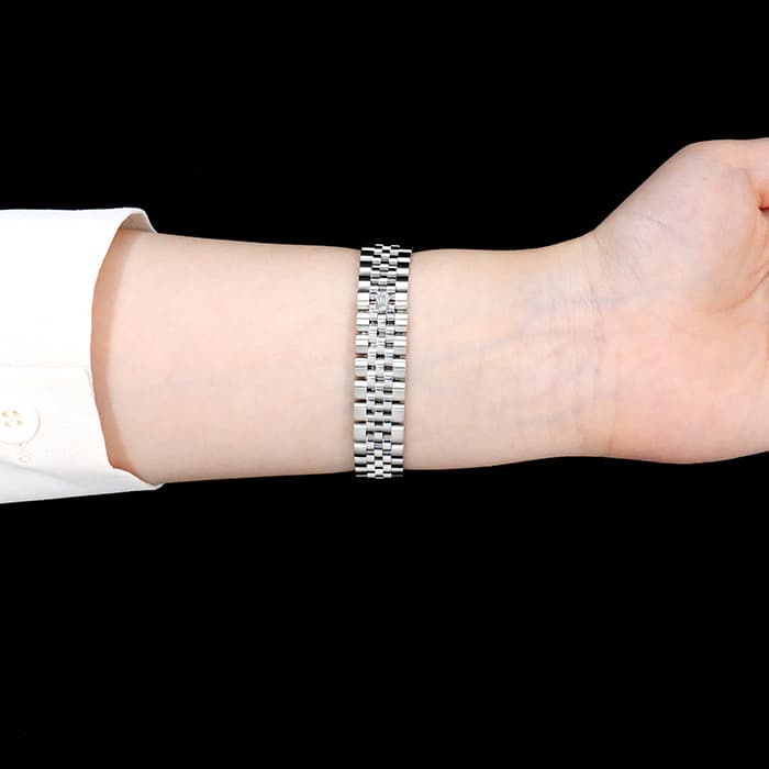 ROLEX ロレックス デイトジャスト 28 279174G ダークロジウム 10Pダイヤ 27