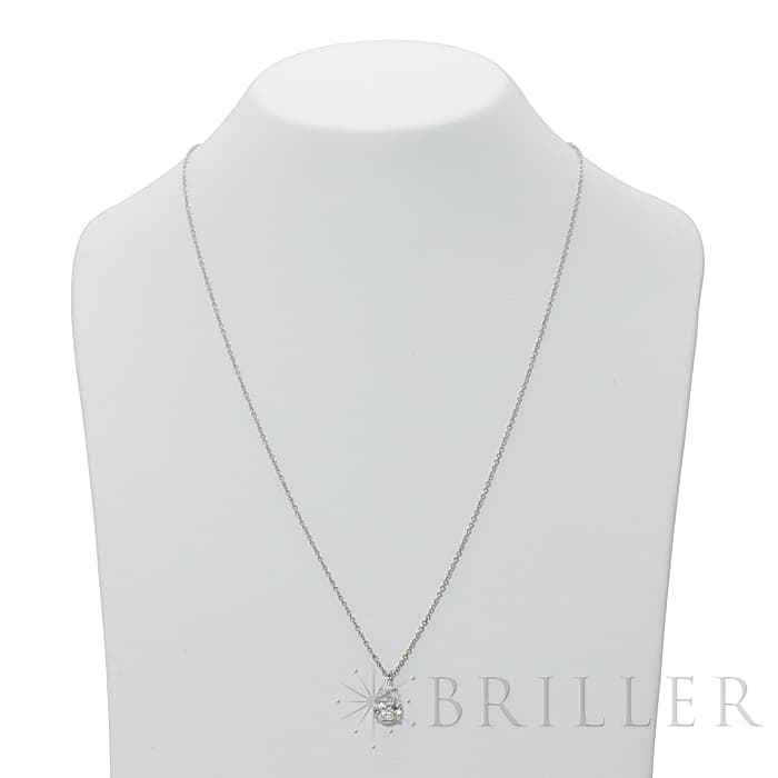 HARRY WINSTON ハリー・ウィンストン ソリティアネックレス ペアシェイプ  プラチナ 13