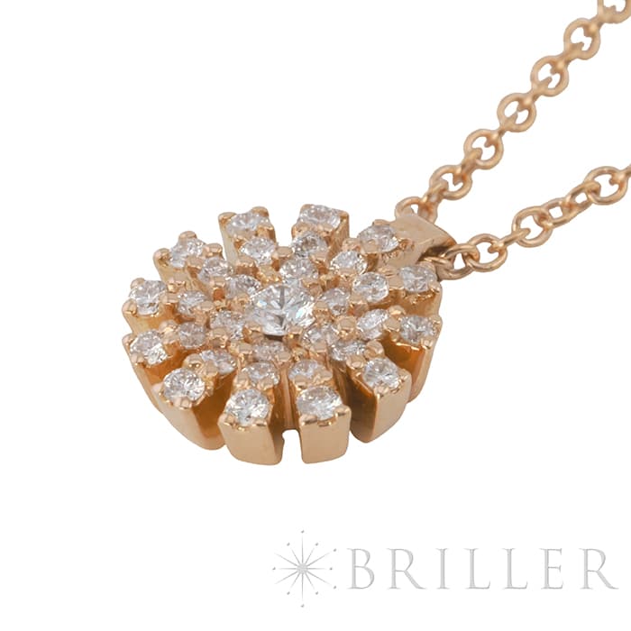Damiani ダミアーニ マルゲリータ ネックレス ピンクゴールド ダイヤモンド 20088229 10