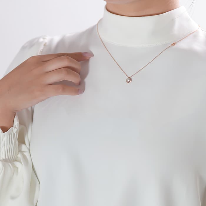 Damiani ダミアーニ マルゲリータ ネックレス ピンクゴールド ダイヤモンド 20088229 14