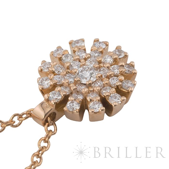 Damiani ダミアーニ マルゲリータ ネックレス ピンクゴールド ダイヤモンド 20088229 4