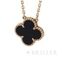 Van Cleef & Arpels ヴァン クリーフ&アーペル アルハンブラ ペンダント イエローゴールド オニキス VCARA45800 4