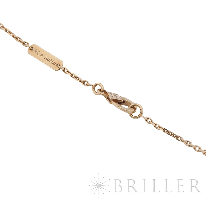 Van Cleef & Arpels ヴァン クリーフ&アーペル アルハンブラ ペンダント イエローゴールド オニキス VCARA45800 8