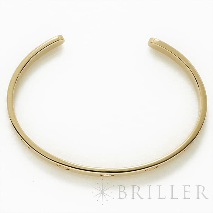 CARTIER カルティエ ラブオープン バングル イエローゴールド ダイヤモンド B6029817 11
